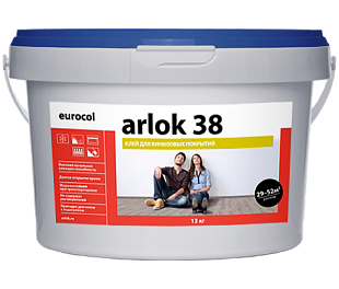 Клей для напольного покрытия Arlok 38 6.5 кг в mir-pola.by