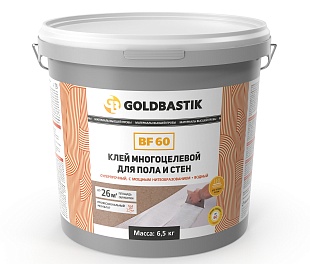 Клей многоцелевой для пола и стен «GOLDBASTIK BF 60» 6,5 кг в mir-pola.by